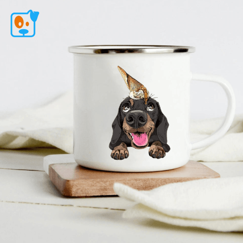 Caneca personalizada Salsicha - Linha Dachshunds Lovers