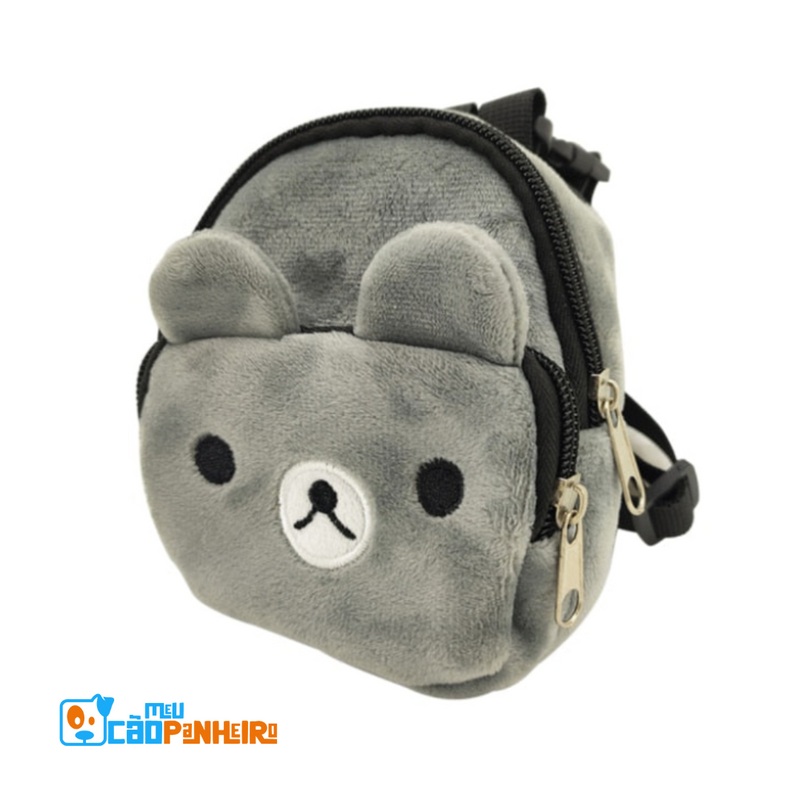 Mochila Pet Ursinho | Para Cachorro