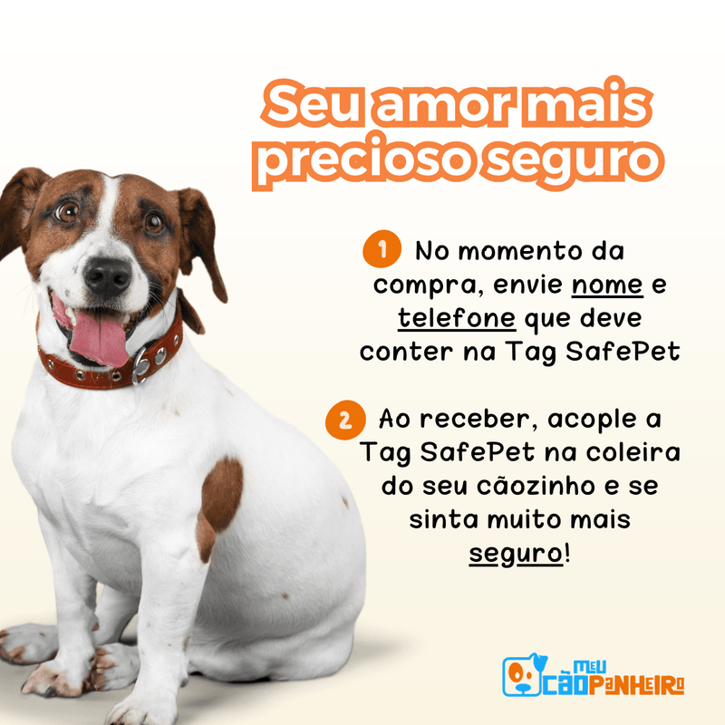 Tag de Identificação SafePet