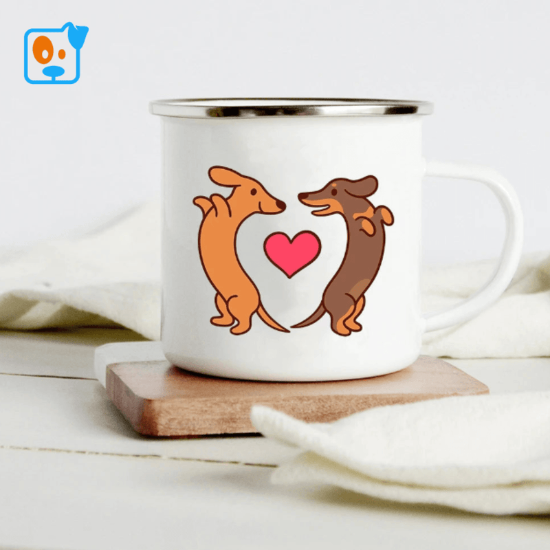 Caneca personalizada Salsicha - Linha Dachshunds Lovers